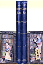 Her Majesty's Navy Chas Rathbone Low London ca 1880 2 Vols Color Prints