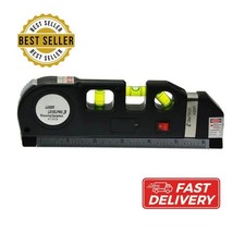 Spirit Level With Laser Level Multipurpose Levelling Wall Line Tool Measurement.