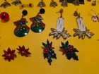 25 Pair's Christmas Themed Earrings Pierced And Clip-On — photo 8