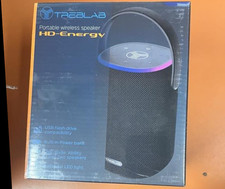 TREBLAB HD-Energy Portable Bluetooth Speaker, built in power bank