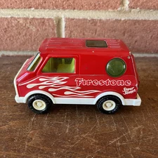 Buddy L Corp. Red Firestone Truck Super Stones Made in Japan