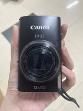 Canon IXUS 285 HS Black 20MP 12x Zoom 25-300mm WiFi Compact Camera Excellent