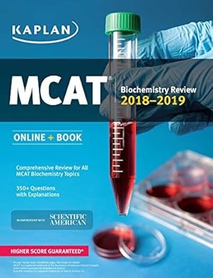 MCAT Biochemistry Review 2018-2019: Online + Buch (Kaplan Test Prep), Kaplan Tes