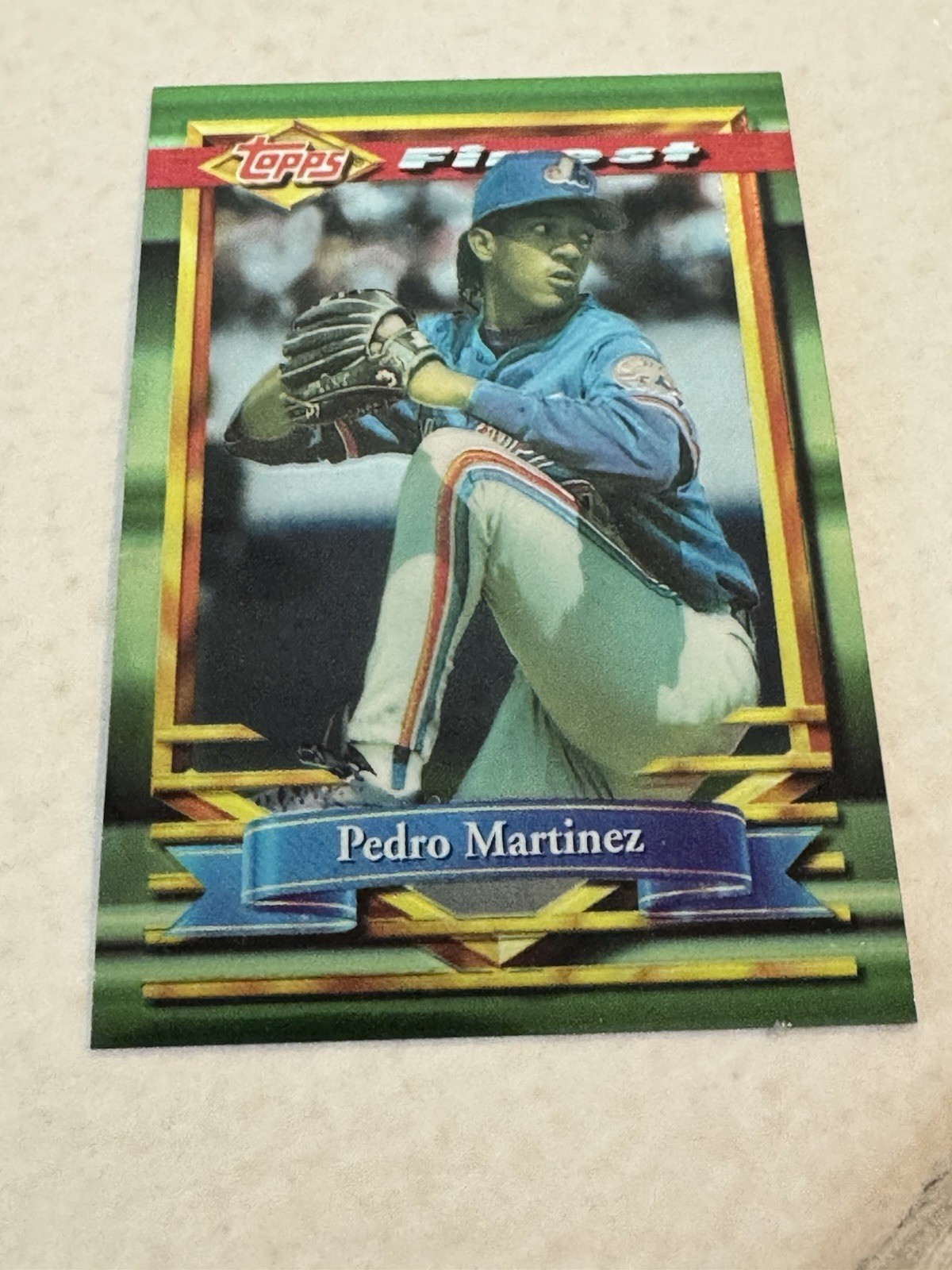 1994 Topps Finest - Pedro Martinez #362 Refractor