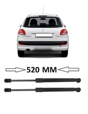Boot Gas Struts For Peugeot 206 Plus T3e Hb 20092013 Rl 2pc 520mm 8731e6