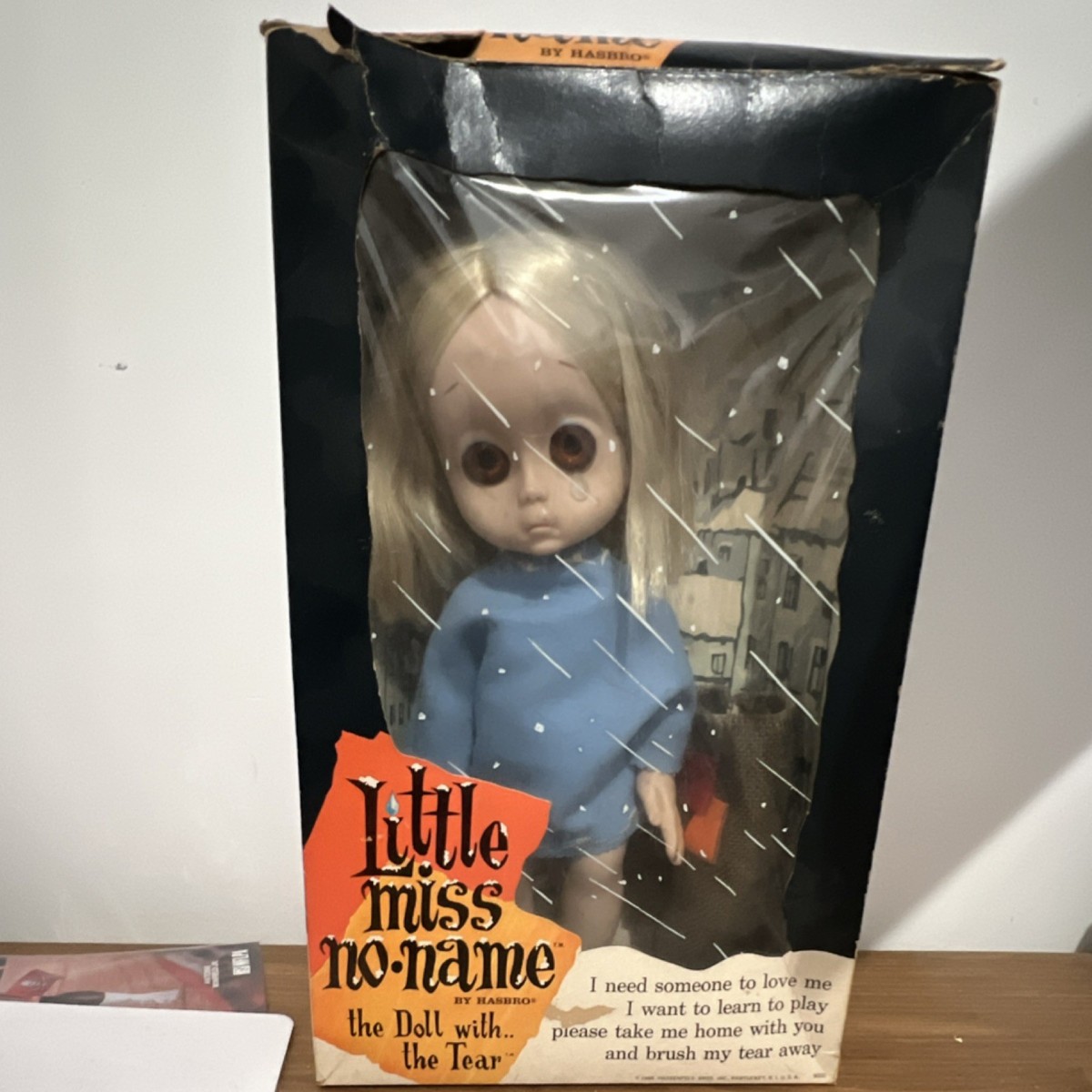 Hasbro Little Miss No Name Doll 1965 Original Box | eBay