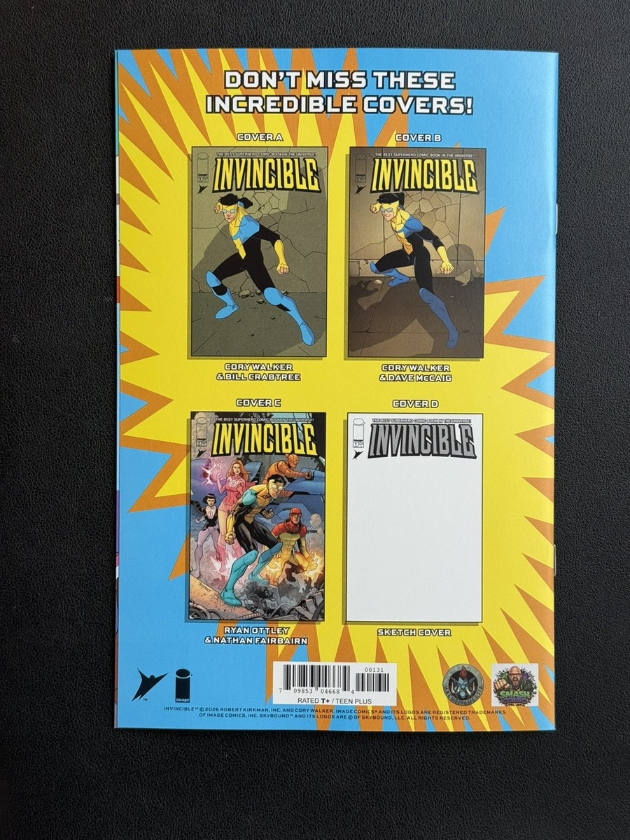 INVINCIBLE #1 MegaCon 2026 Lipwei Chang Foil Exclusive, HTF, LTD
