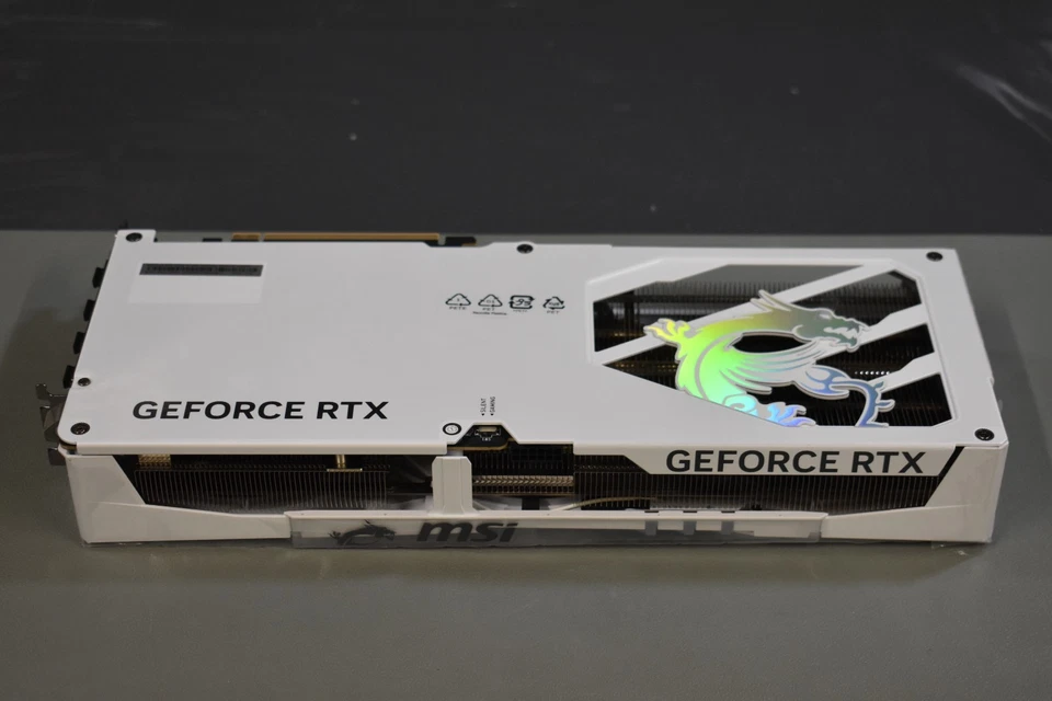 MSI GeForce RTX 5070 Ti Gaming Trio OC White 16GB GDDR7 PCI Express 5.0 2580MHz - Image 4 of 4