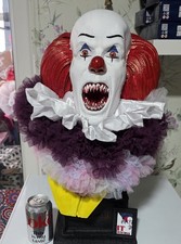 Life Size Pennywise IT 1990 Horror Clown Bust Prop | eBay Europe (Buy It Now)