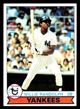 1979 Topps #250 Willie Randolph New York Yankees