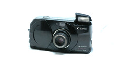 Exc Canon Autoboy Luna 35 Black Point Shoot Film Camera Japan J0058