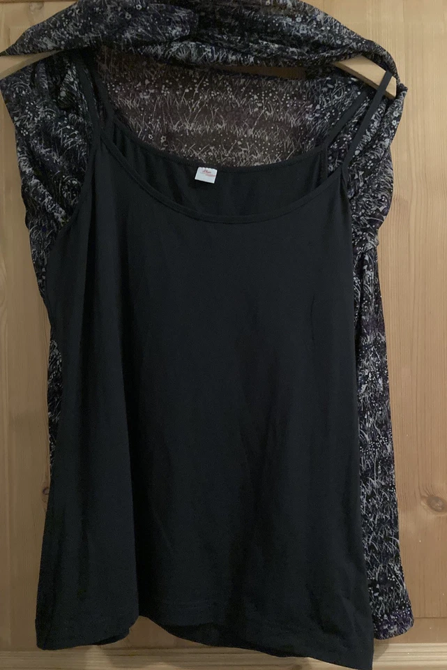 B.C. Bluse Tunika 38 schwarz elegant macht eine gute Figur - Bild 4 von 4