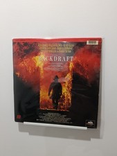 BACKDRAFT Laserdisc Laser Disk - 2 Disc NTSC Robert Deniro Kurt Russell 1991