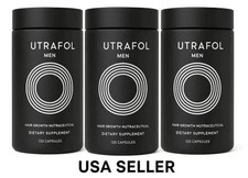 Pack of 3 Men's Hair Growth Total 360 Capsules Exp 06/2027 ship from USA