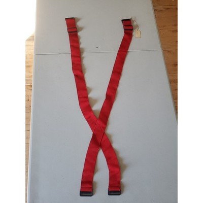 Retired Firefighter fireman suspenders