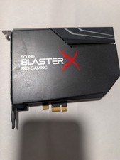 Sound Blaster Pro-Gaming high-resolution PCIe internal gaming sound card SB1740