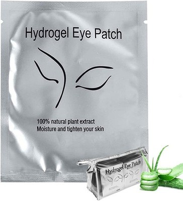 100 Pairs Eyelash Extension Gel Patches Kit, Lint Free Under Hydrogel Eye Mas...