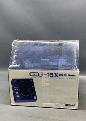 Gemini CDJ-15X Professional CD Player LOT OF 2