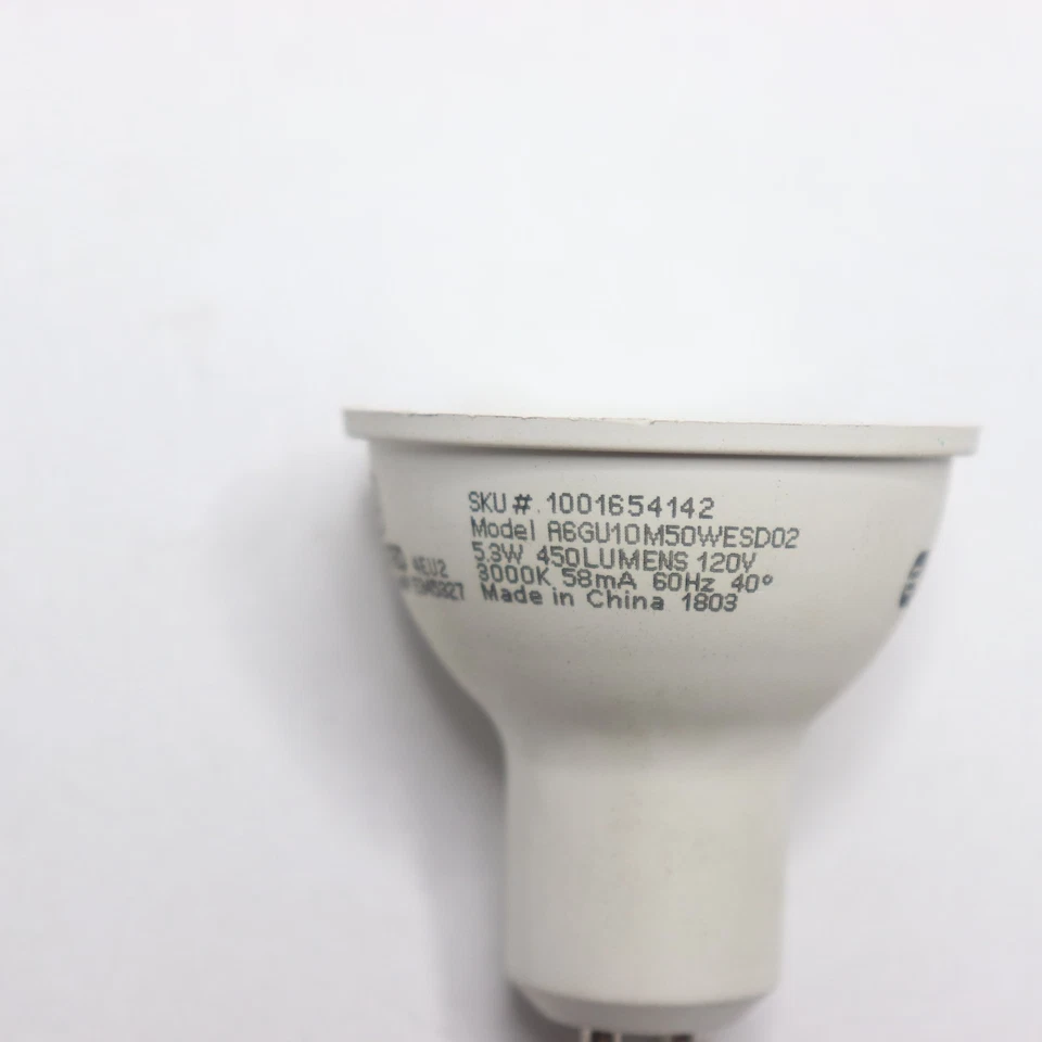 EcoSmart LED Light Bulb Plastic Bright White 3500K-4100K 50W 120V 1001654142 - Image 2 of 4