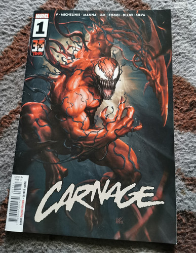 CARNAGE # 1 NM 2022 JONBOY MEYERS VARIANT ! RAM V !