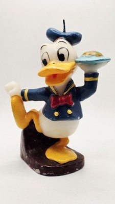 Kerze Donald Duck Walt Disney Productions Space Age Mid Century 70er 80er 