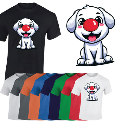 Rot Herren T-Shirt Hundeliebhaber Welpe Mops süß Nase Kleid Tag Unisex Geschenk Tshirt