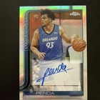 2025-26 Topps Chrome Noah Penda Refractor Auto Orlando Magic RC #TCAR-NP