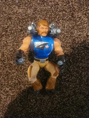 VINTAGE HE-MAN RIO BLAST MASTERS OF THE UNIVERSE MOTU MATTEL 1985 ACCESSORIES!