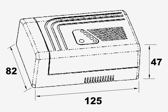 RILEVATORE FUGHE GAS INSTALLAZIONE A PARETE GSX WATTS 0941530 0941030 - Immagine 2 di 2