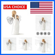 Celebrate Friendship with 6.61 Inch Angel and Dog Figurine - Perfect for Gifting