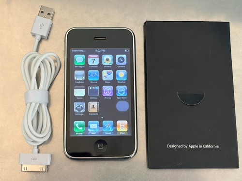 Apple iPhone 3G 8GB Black A1241 iOS 4.2.1 - SCREEN ISSUE - INCLUDES ...