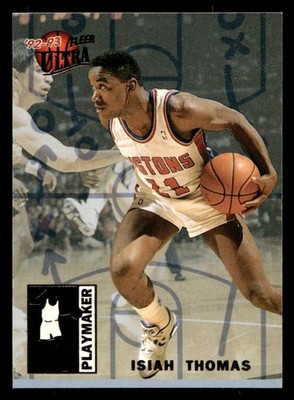 1992 Ultra Isiah Thomas #10 Detroit Pistons