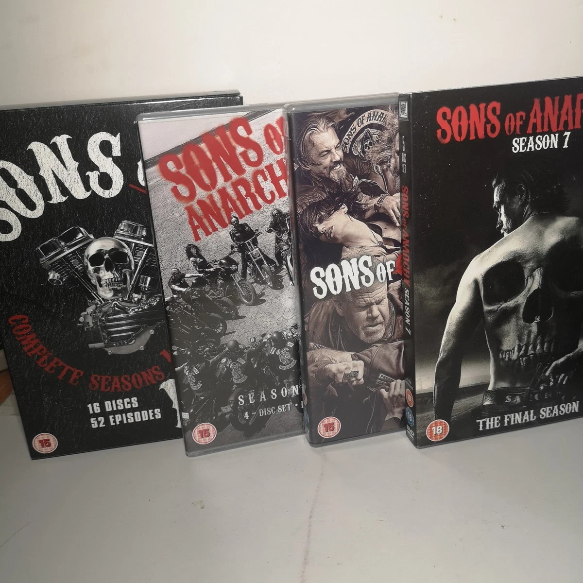 Sons of Anarchy Complete Series Box Set DVDs & Blu-rays for sale