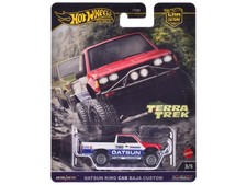 Hotwheels HRV71 Datsun King Cab Baja Custom Pickup Truck #720 White
