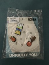 New Original Jibbitz Crocs Charm: Basketball Pro 3Pack FREE SHIPPING