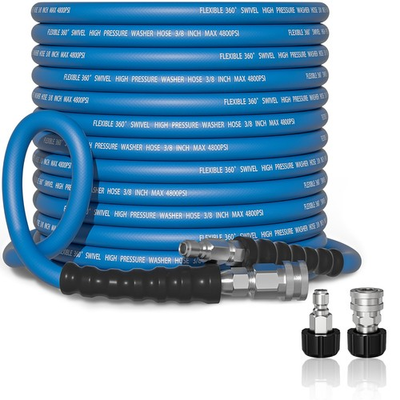 #ad #ad Pressure Washer Hose 3 8quot; x 50FT Power Washer Hose Kink Resistant Hot and C... $138.84