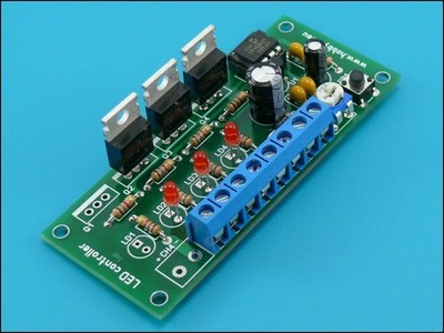 LED Chaser Controller 3 Kanal Licht Show Strobe Blitz Modul HK9983