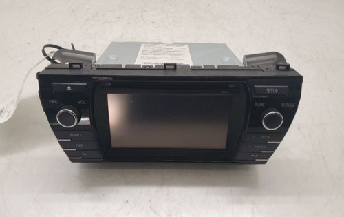 2015-2016 Toyota Corolla Radio Receiver 6.1" Display Screen AM FM CD 100571 OEM