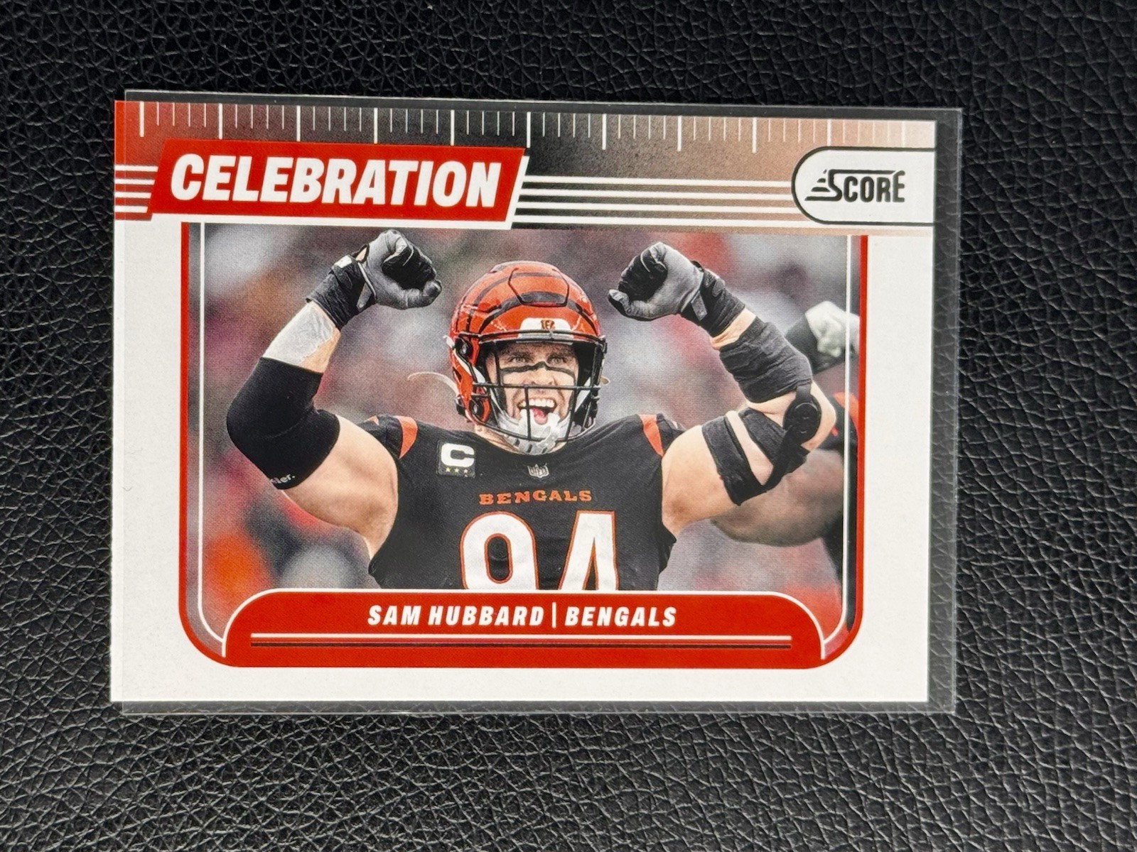 💥CELEBRATION💥2024 Mint+ NFL Score Sam Hubbard #C-SHD Cincinnati Bengals