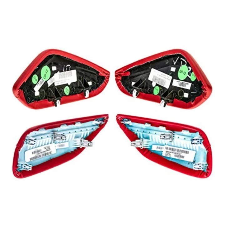 Оригинальный комплект внутренней отделки наколенников для Chevrolet Camaro 2016-2018 годов выпуска 84712621 красный от оригинального производителя - Изображение 3 из 4