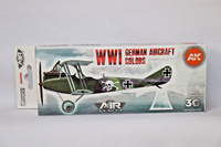Ak Interactive Ak 11710 Wwi German Aircraft Colors (8 X 17Ml)