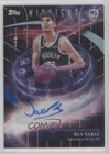 2025-26 Topps Midnight Stroke of Rookies Ben Saraf #SMR-BS Auto RC