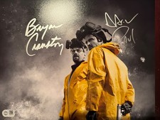 Breaking Bad Signed Photo 11x14 Bryan Cranston Aaron Paul with SWAU COA