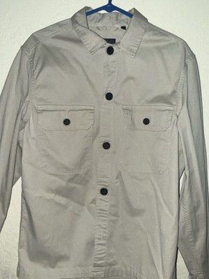 H&M Sage Color Shirt Jacket nWOT Size M
