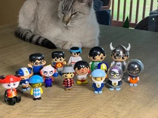 "Ryan's World Figures Lot Of 15 Mixed Characters Pirate Panda Space Suits Racer,