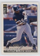 1995 Upper Deck Collector's Choice Silver Foil Signature Tim Raines HOF 0nr3