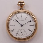 Antique Waltham 15 Jewels Gold Filled Pocket Watch Pre-Owned Doesn't Run (44-34)