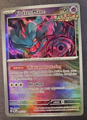 Flutter Mane (Poke Ball Pattern) 043/131 Sv: Prismatic Evolutions Holo Near Mint