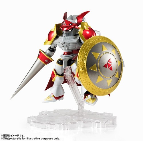 RARE NXEDGE STYLE DIGIMON UNIT Dukemon Action Figure 2018 from JAPAN 10cm 3.93" - Picture 5 of 9