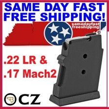 CZ 452/453/455/513/512 22LR/17 Mach 2 5 Rd Mag 12003 SAME DAY FAST FREE SHIP